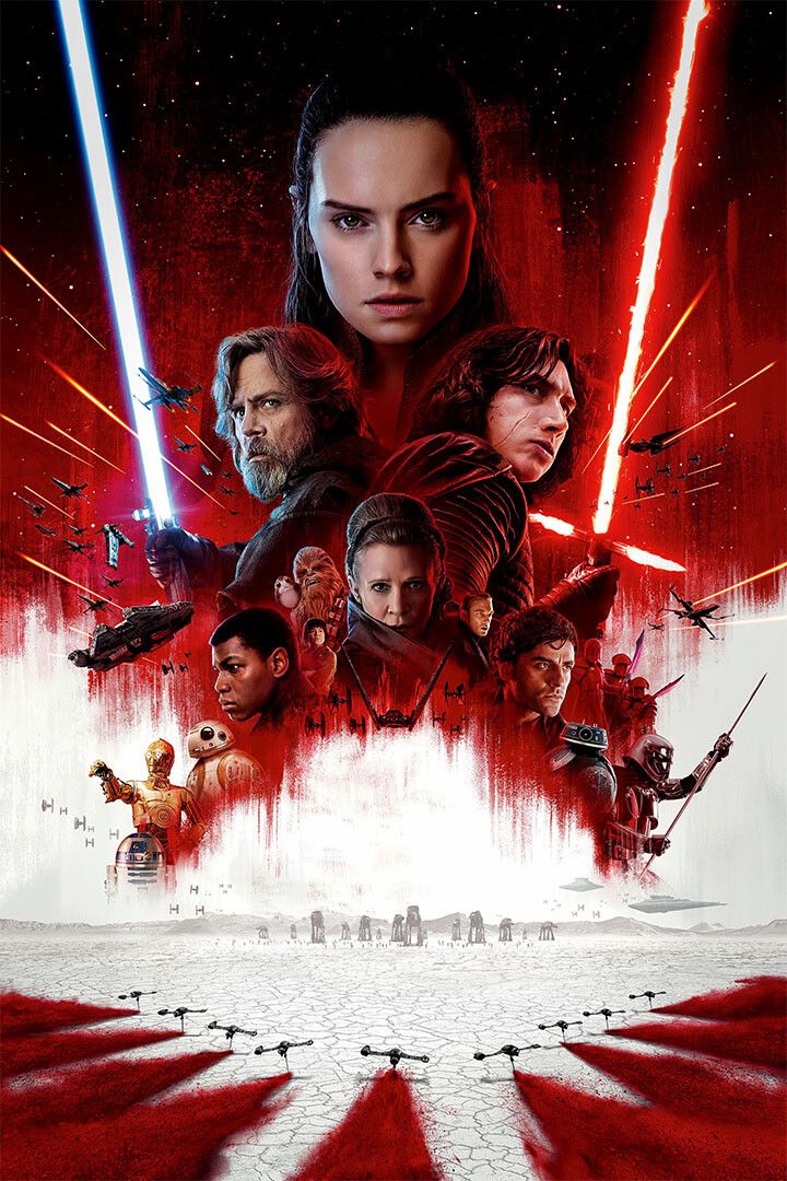 Star Wars The Last Jedi Movie Painting Jigsaw Puzzle