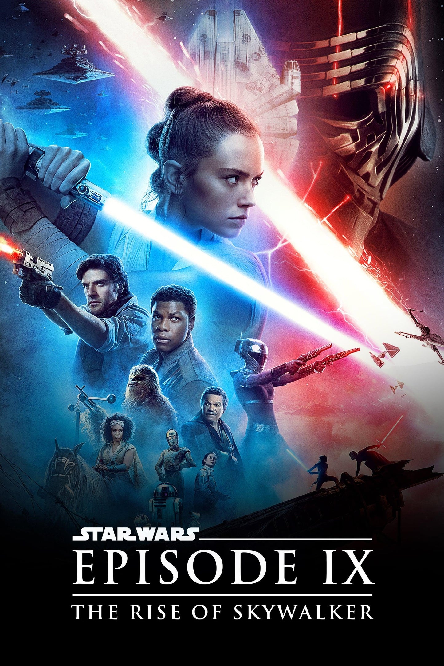 Star Wars The Rise Of Skywalker (2019) 3 Movie Magnet