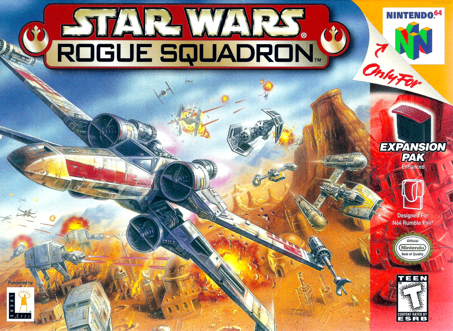 Star Wars Rogue Squadron N64 Print Poster