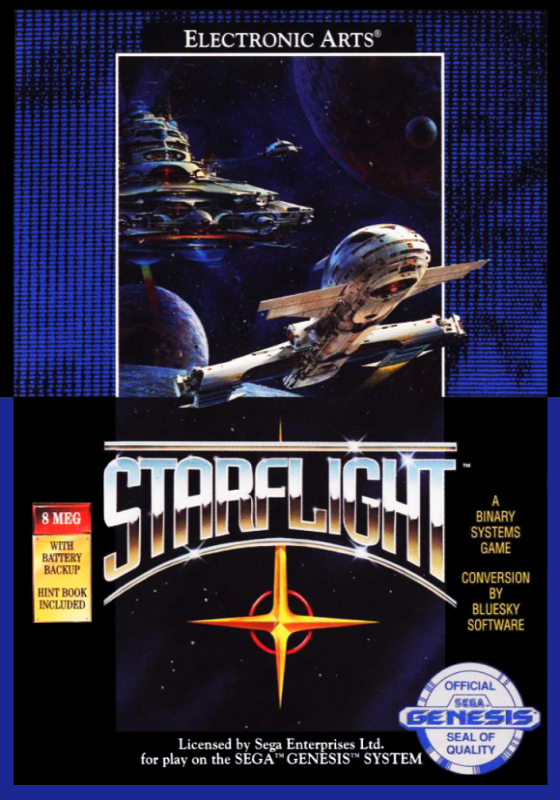 Starflight (Usa) Genesis Print Poster