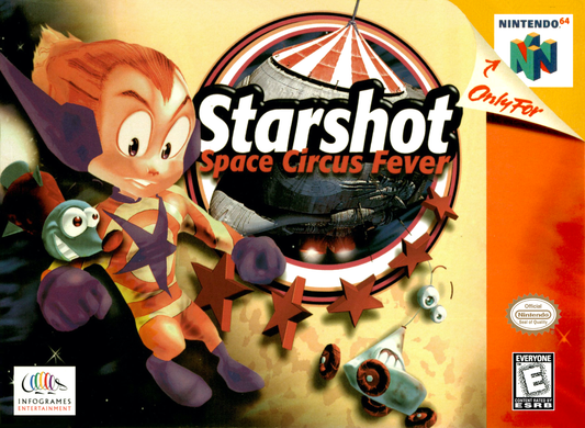 Starshot Space Circus Fever N64 Print Poster