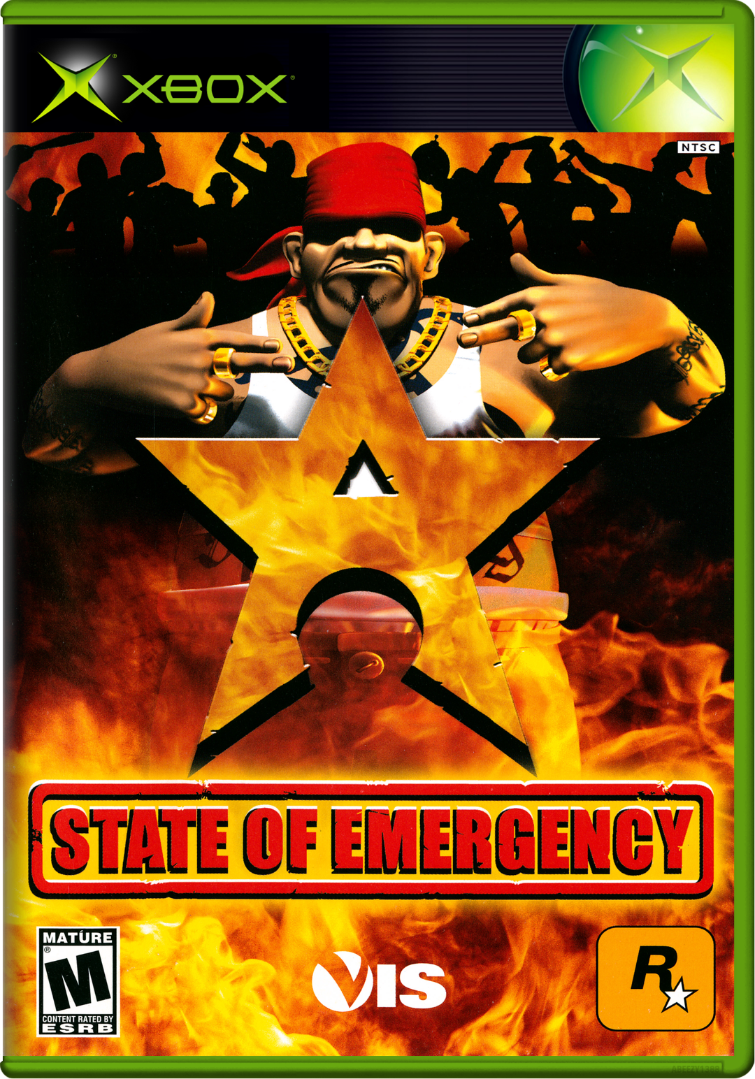 State Of Emergency Xbox Print Poster