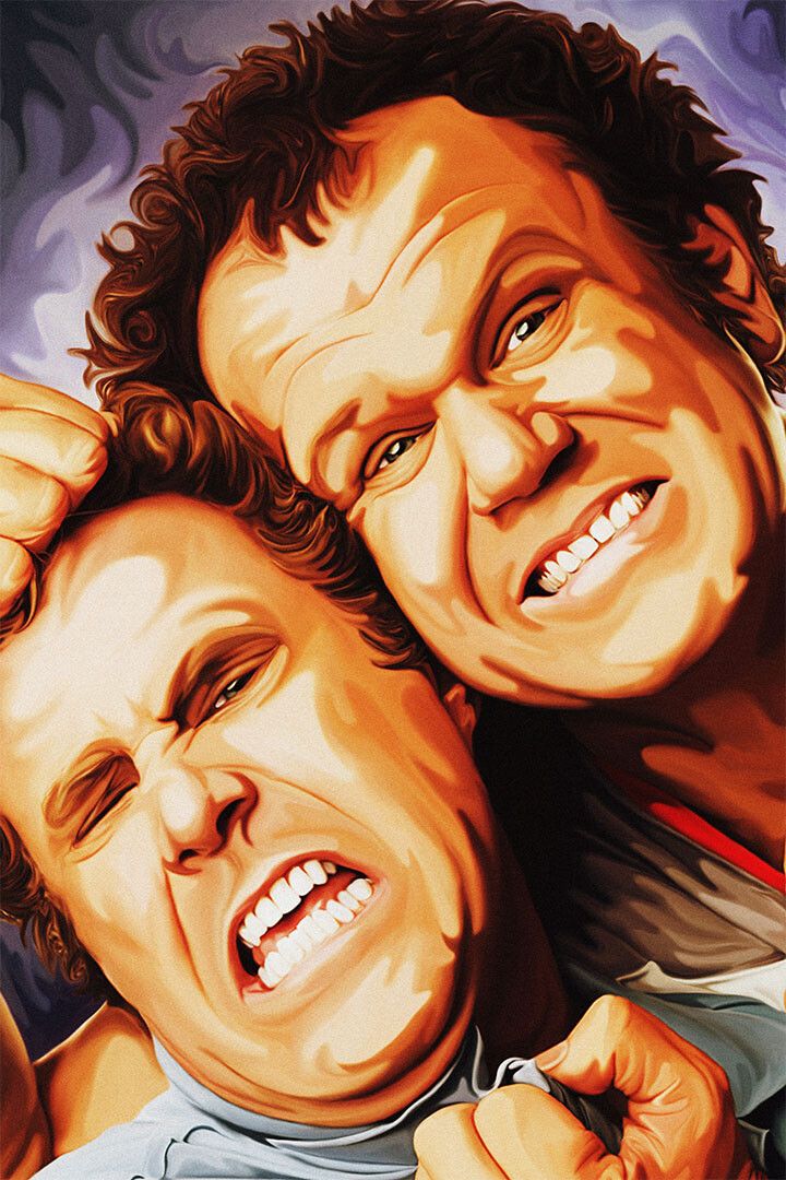 Step Brothers Comic Movie Comedy Painting Print Jigsaw Puzzle