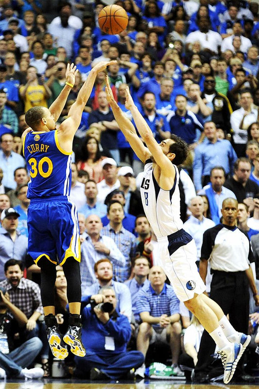 Steph Curry Game Winning Shot Basketball Jigsaw Puzzle