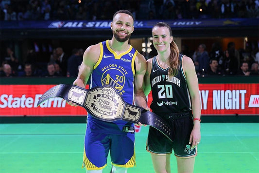 Stephen Curry And Sabrina Ionescu Basketball Players Sport Jigsaw Puzzle