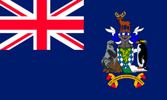 Sth. Georgia & Sth. Sanwich Islands Flag Jigsaw Puzzle