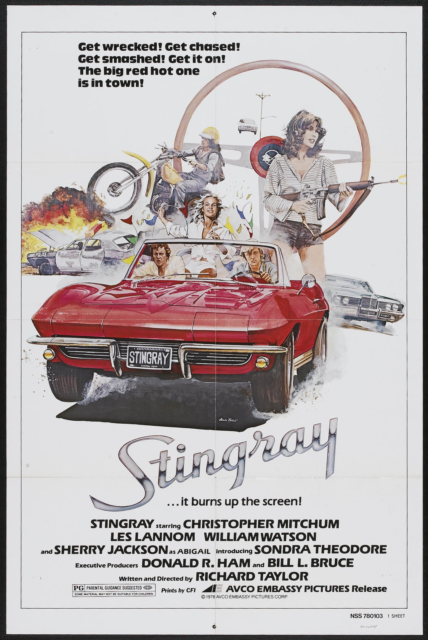 Stingray 01 Movie Magnet