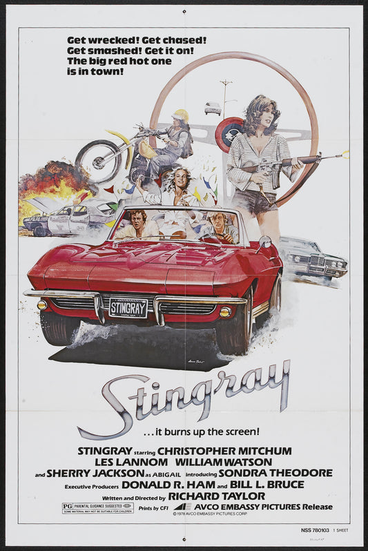 Stingray 01 Movie Magnet