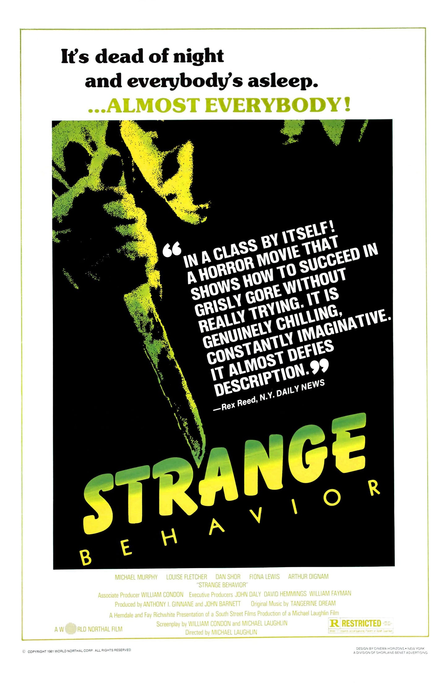 Strange Behavior 01 Movie Magnet