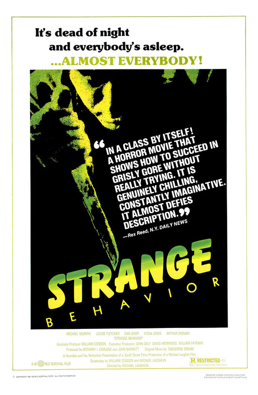 Strange Behavior 01 Movie Magnet