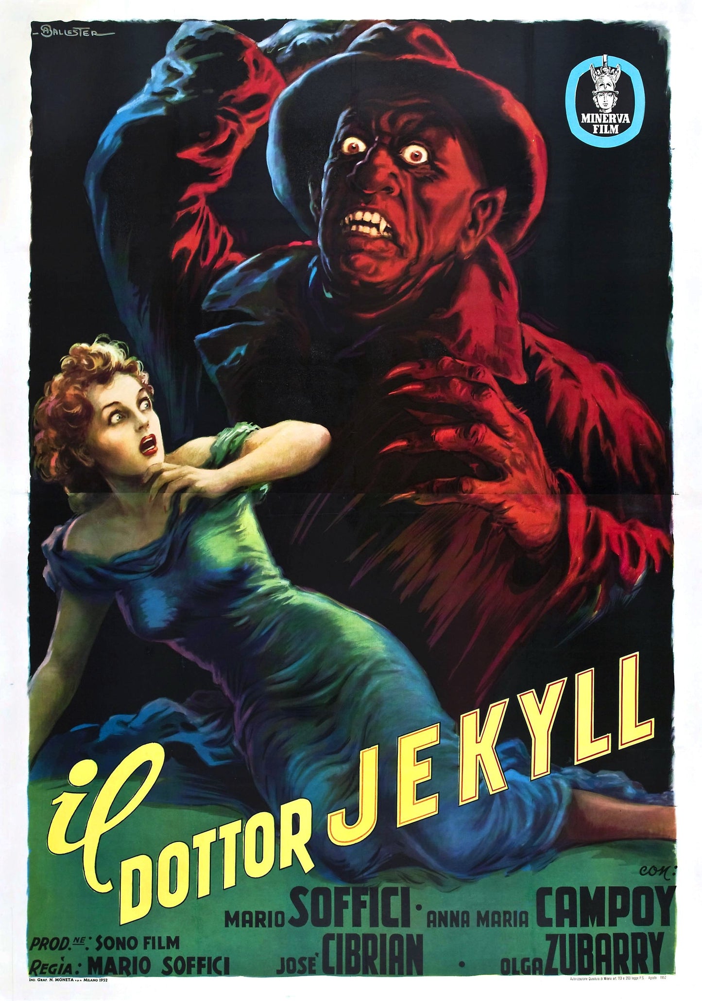 Strange Case Of Man And Beast 01 Movie Magnet