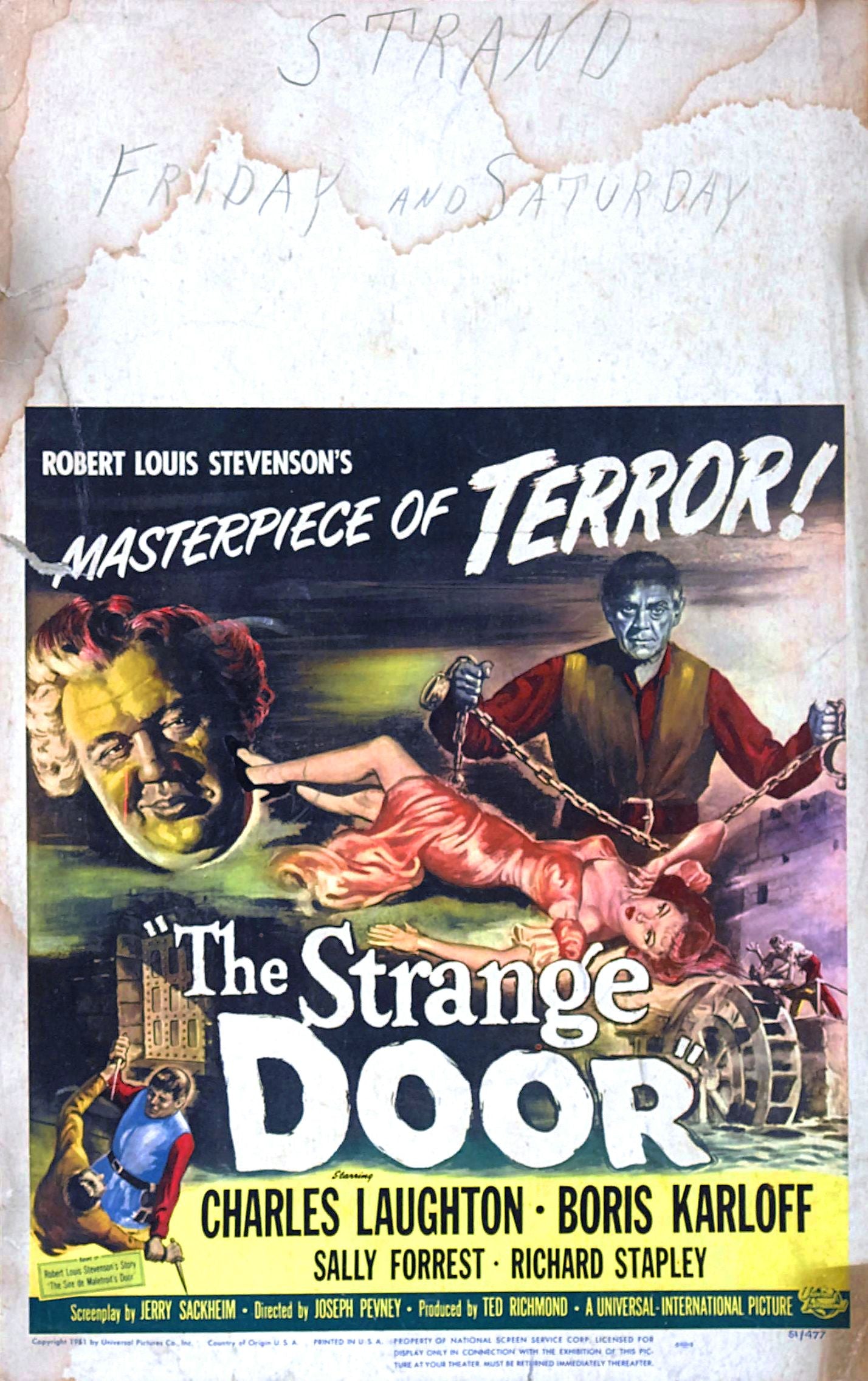 Strange Door 02 Movie Magnet