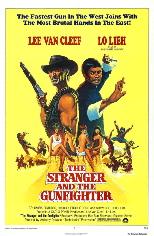 Stranger And Gunfighter 01 Movie Magnet
