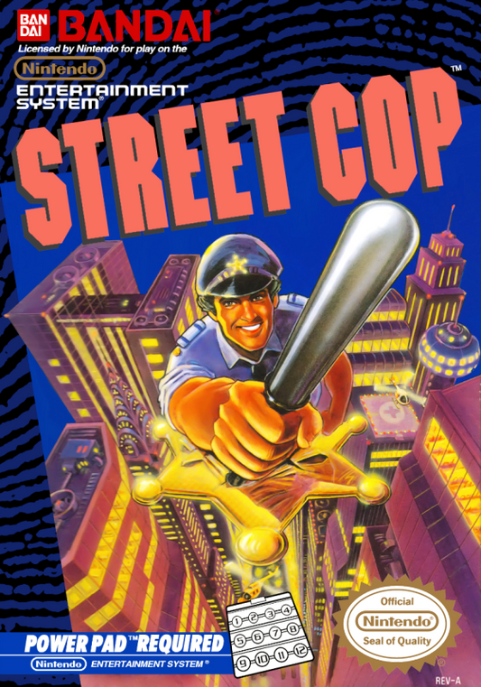 Street Cop (Usa) Nes Print Poster