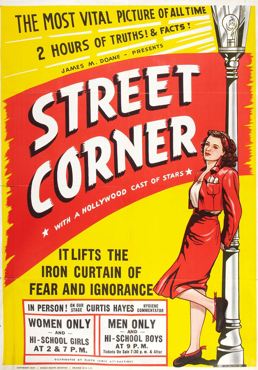 Street Corner 01 Movie Magnet
