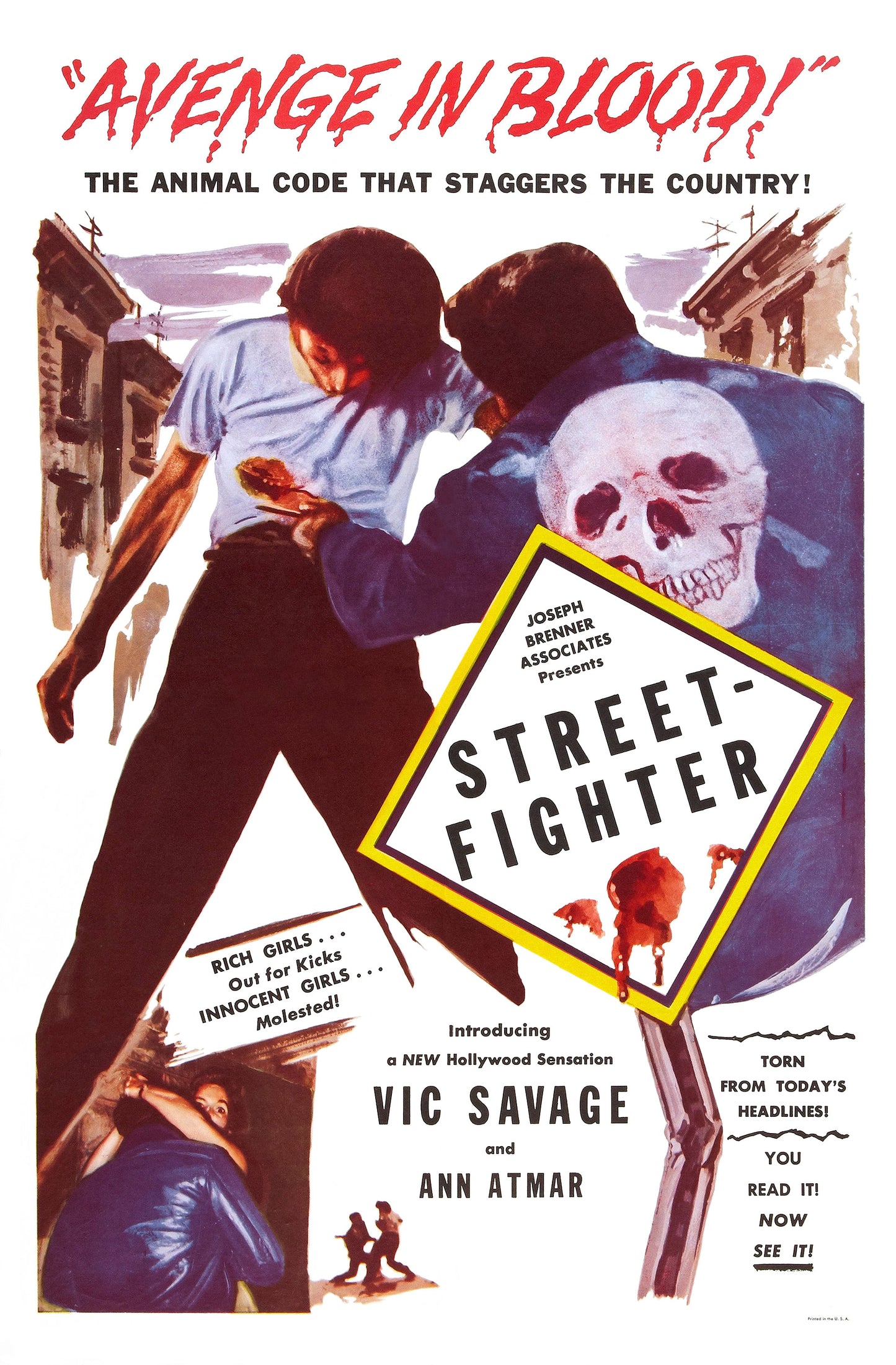 Street Fighter 1959 01 Movie Magnet