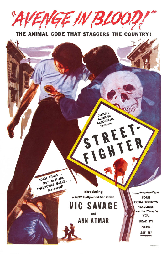 Street Fighter 1959 01 Movie Magnet