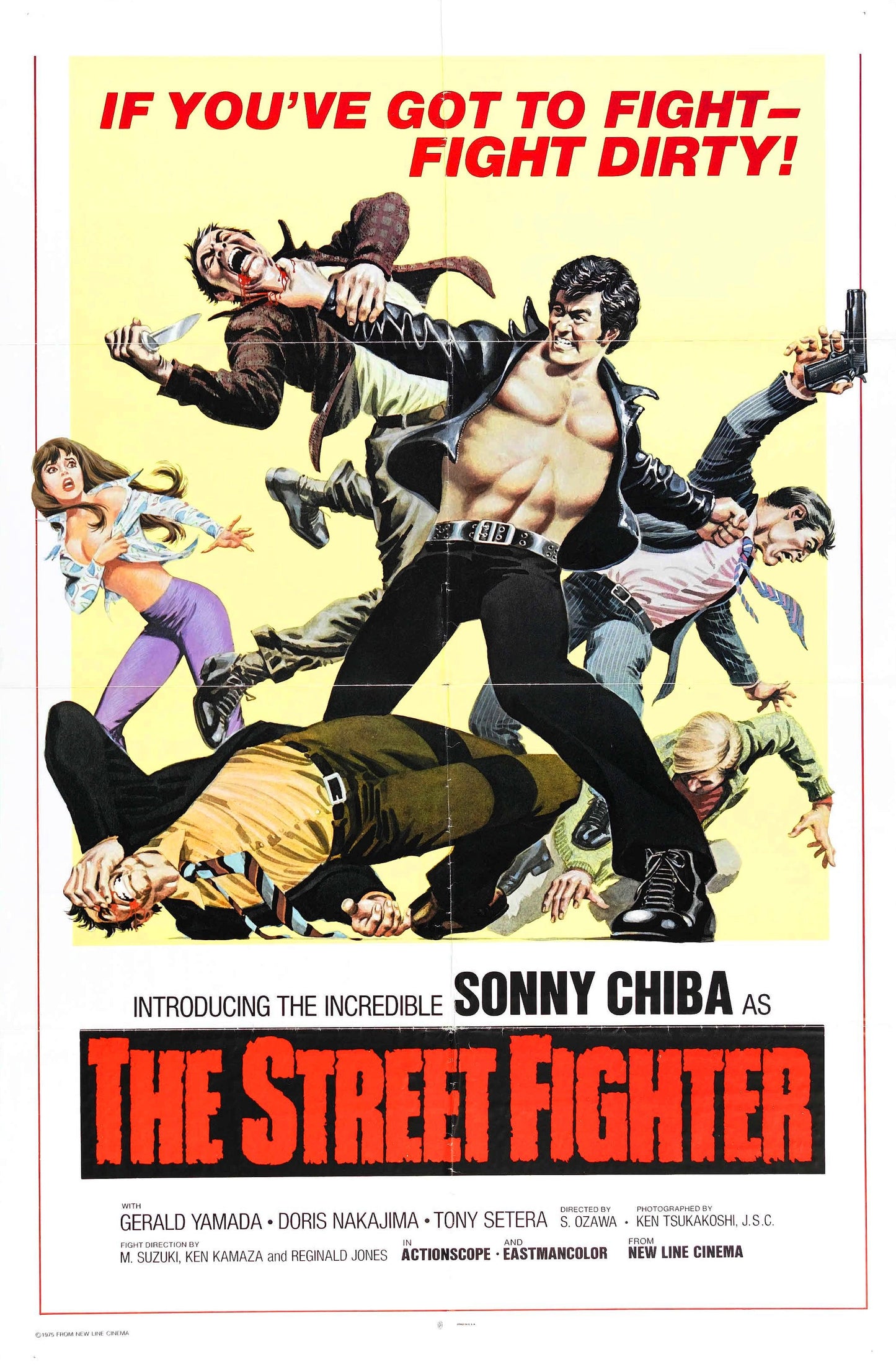 Street Fighter 1974 01 Movie Magnet