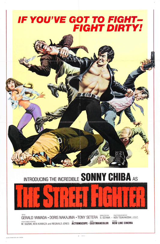 Street Fighter 1974 01 Movie Magnet
