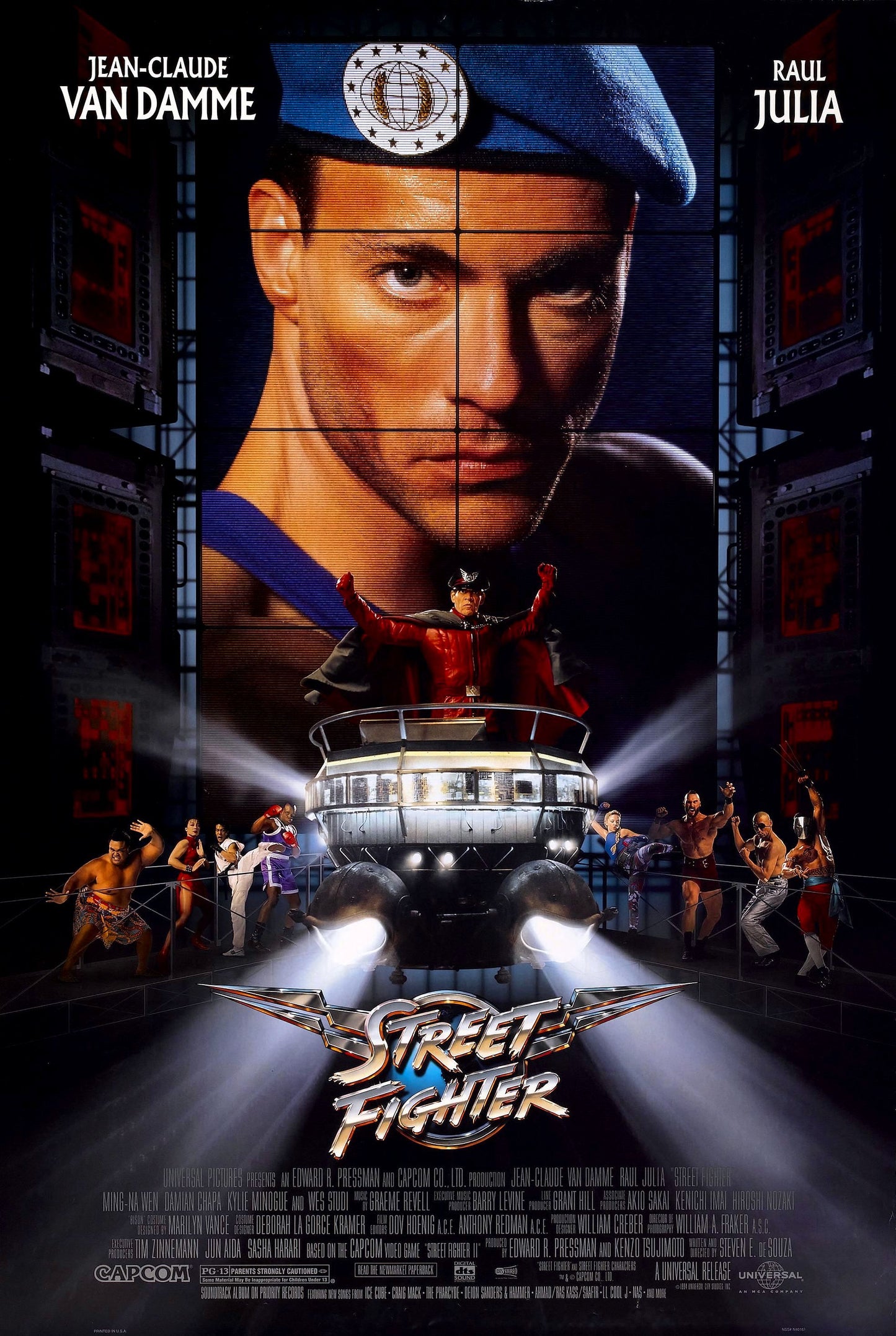 Street Fighter 1994 01 Movie Magnet