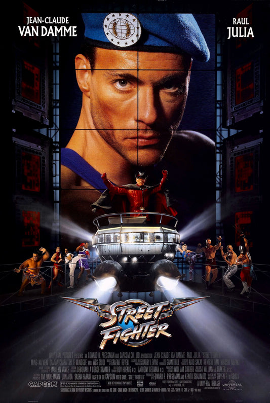 Street Fighter 1994 01 Movie Magnet