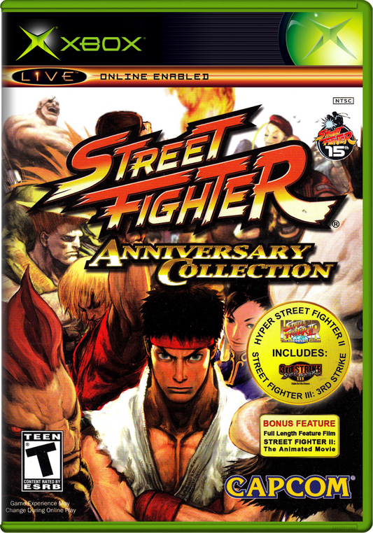 Street Fighter Anniversary Collection Xbox Print Poster