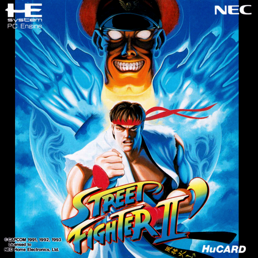 Street Fighter Ii (Japan) Pc Engine Print Poster