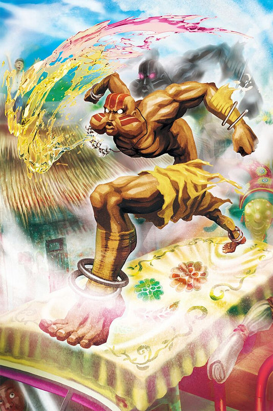Street Fighter Indian Fighter Video Game Classic Jigsaw Puzzle