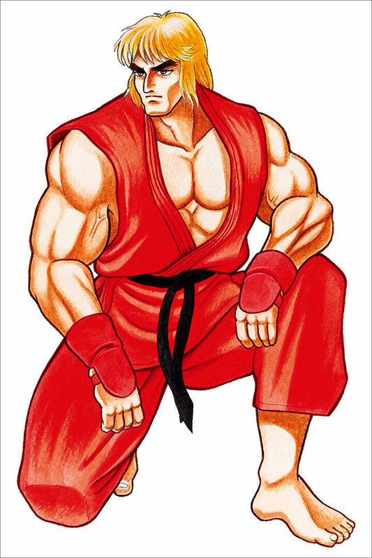 Street Fighter Ken Video Game Character Jigsaw Puzzle