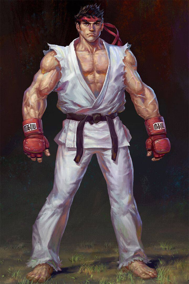 Street Fighter Ryu Classic Video Game Jigsaw Puzzle
