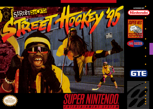 Street Hockey 95 (Usa) Snes Print Poster