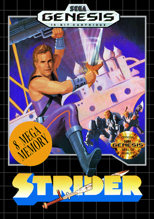 Strider (Usa) Genesis Print Poster
