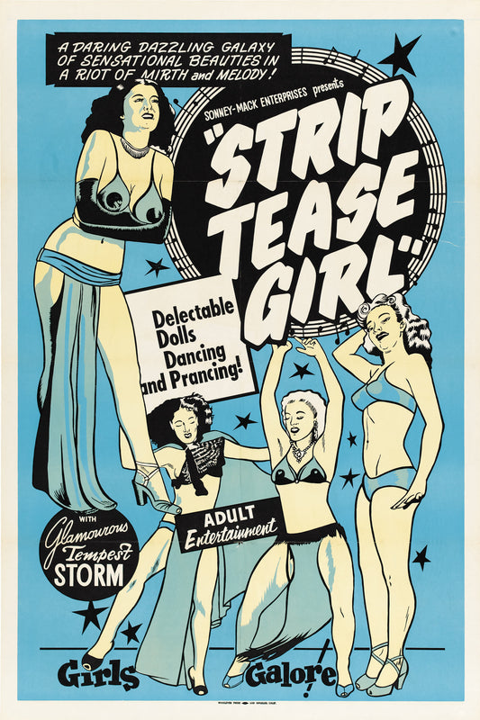 Strip Tease Girl 01 Movie Magnet