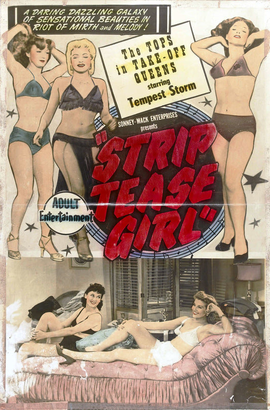 Strip Tease Girl 02 Movie Magnet
