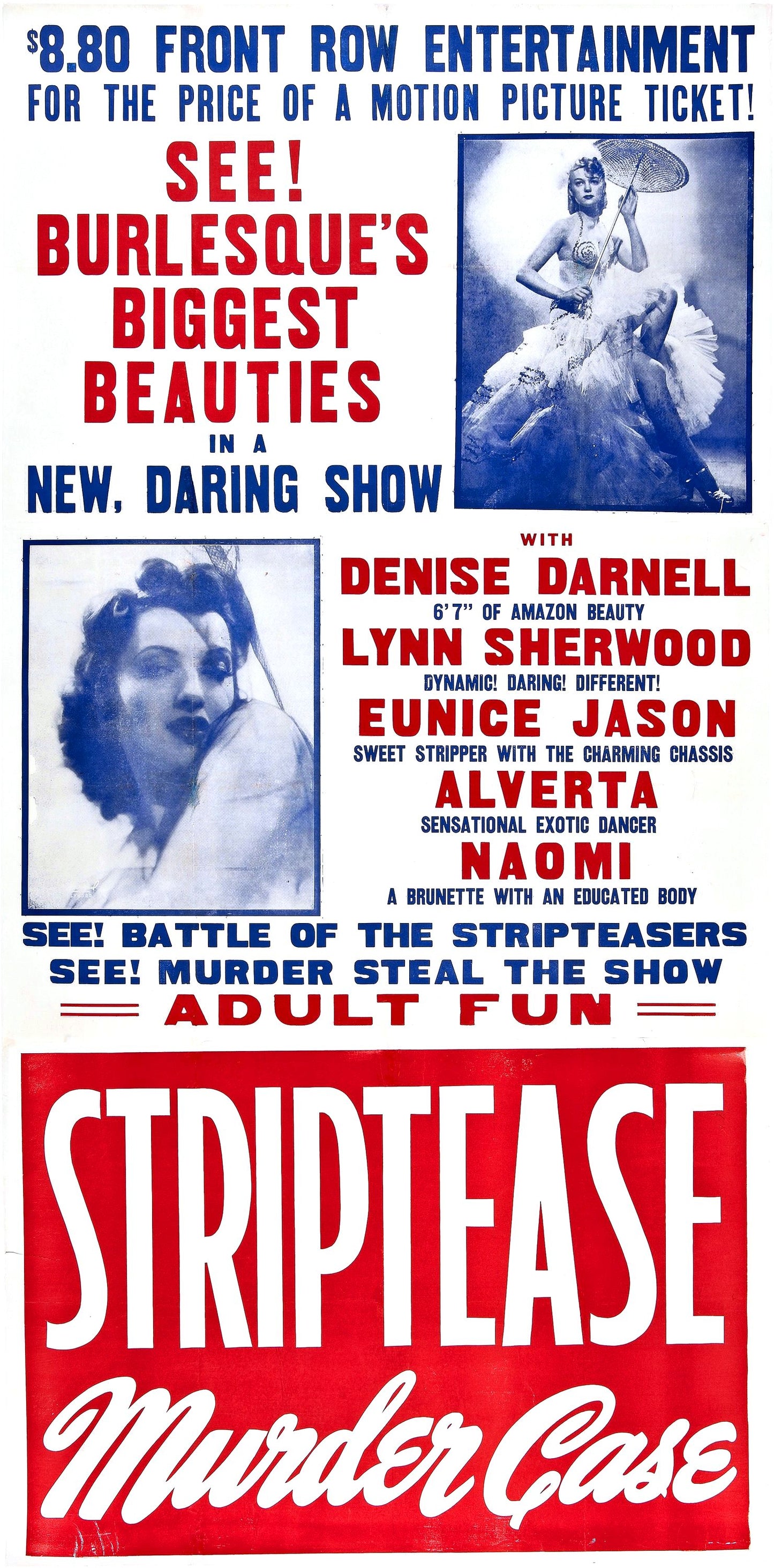 Strip Tease Murder Case 02 Movie Magnet