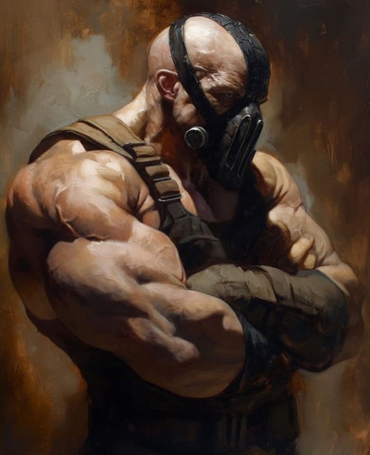 Strong Character Portrait Bane Print Poster