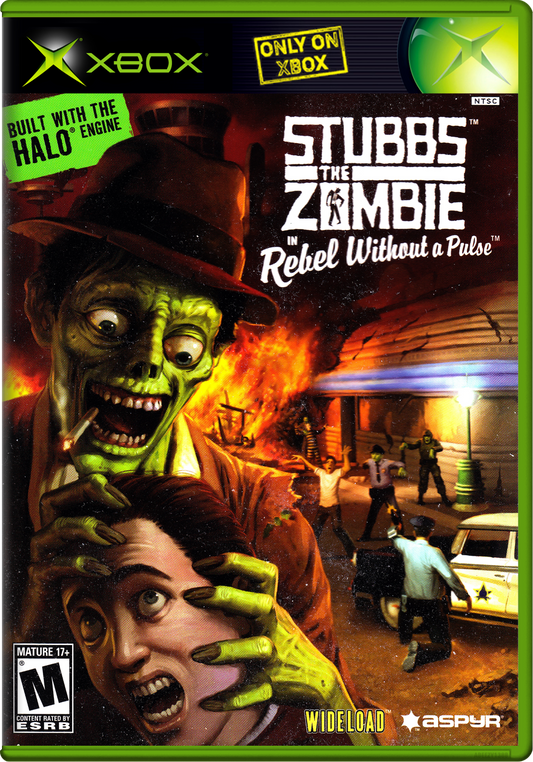 Stubbs The Zombie In Rebel Without A Pulse Xbox Print Poster