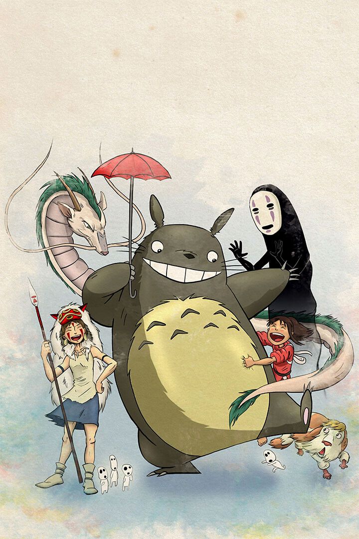 Studio Ghibli My Neighbour Totoro Japan Anime Fantasy Action Magnet