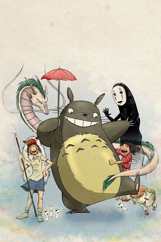 Studio Ghibli My Neighbour Totoro Japan Anime Fantasy Action Jigsaw Puzzle