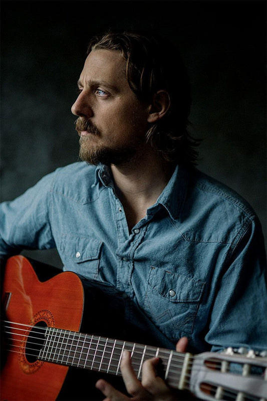 Sturgill Simpson Actor Songwriter Painting Jigsaw Puzzle