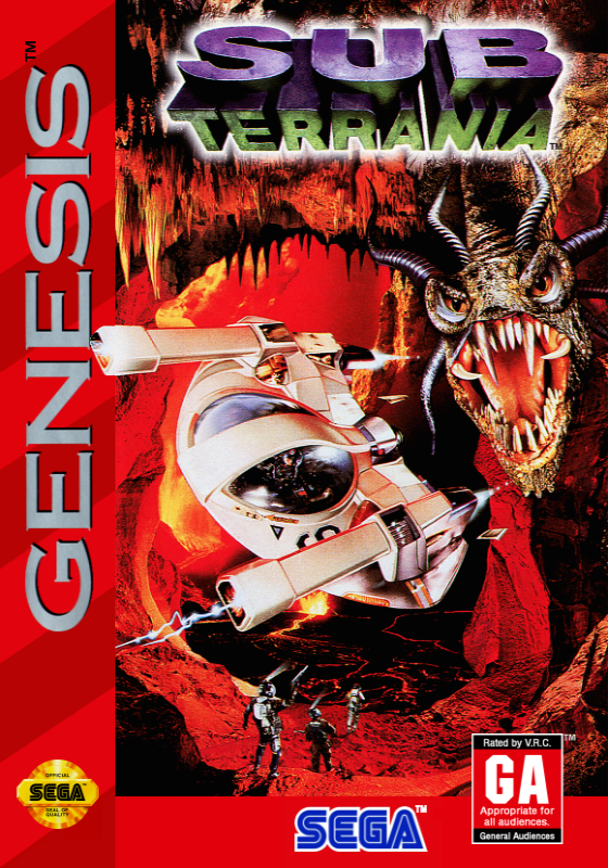 Sub Terrania (Usa) Genesis Print Poster