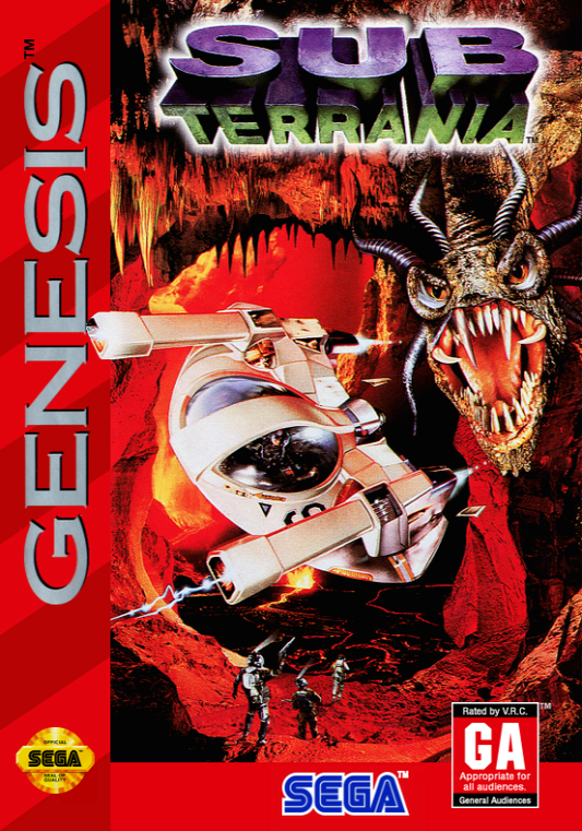 Sub Terrania (Usa) Genesis Print Poster