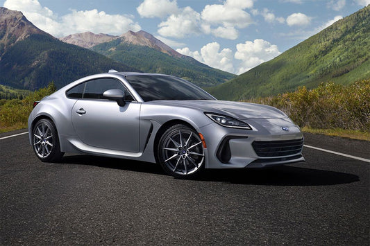 Subaru Brz Silver High Performance Sport Car Wall Indoor Jigsaw Puzzle