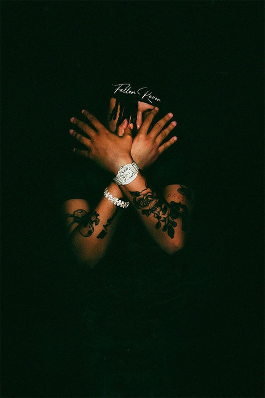 Summrs Rapper Fallen Raven Album Print Jigsaw Puzzle