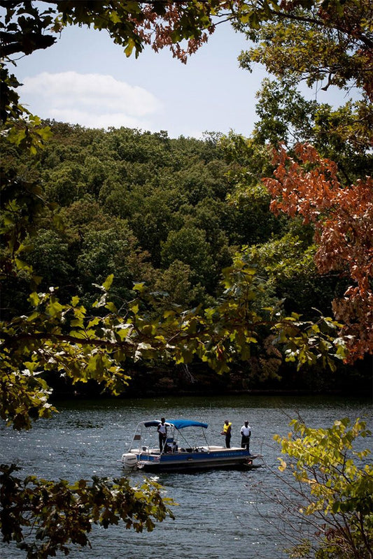 Sunrise Beach Lake Ozark Missouri Landscape Print Jigsaw Puzzle