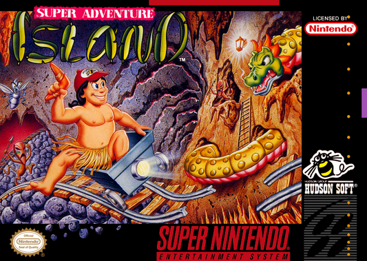 Super Adventure Island (Usa) Snes Print Poster