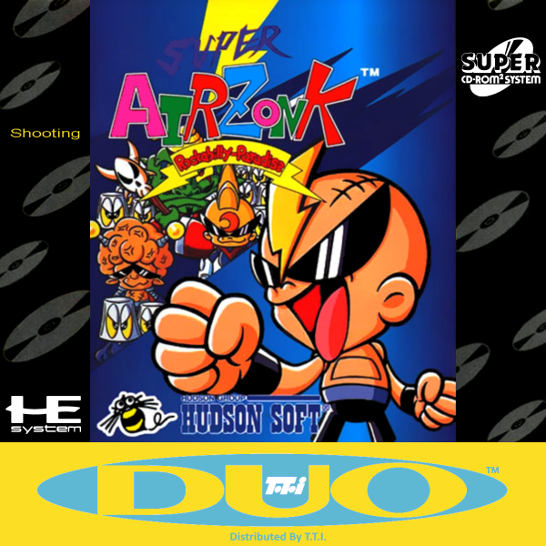 Super Air Zonk (Cd) Turbografx 16 Print Poster