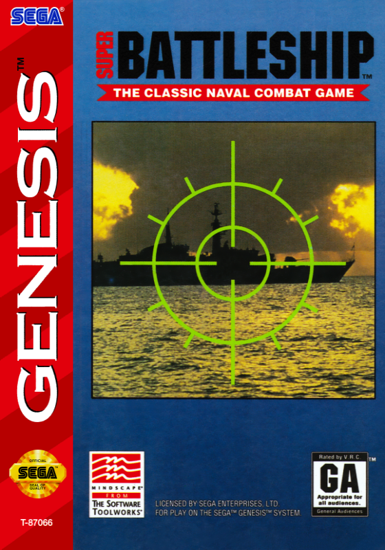 Super Battleship (Usa) Genesis Print Poster