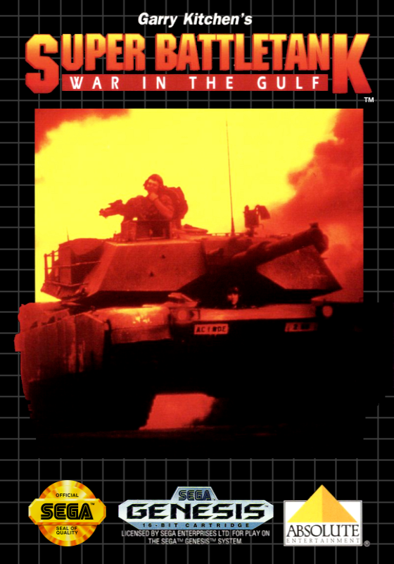 Super Battletank, Garry Kitchen S (Usa) Genesis Keychain