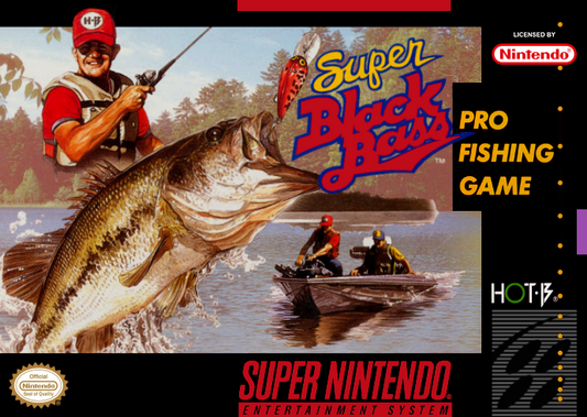 Super Black Bass (Usa) Snes Print Poster